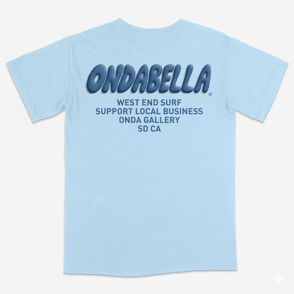 Ondabella® West End Surf Puff Unisex Comfort Shirt